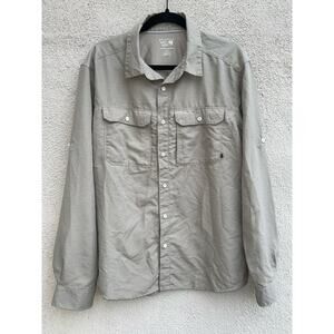 Mountain Hardwear Men’s Large Canyon Vented Long Sleeve